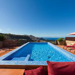 Alba - Solarium Private Pool - Nature Views Villa Moya (Gran Canaria)